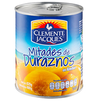 Duraznos mitades 820 gr