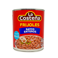 FRIJOLES BAYOS ENTEROS 840 GR
