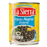 FRIJOLES ENTEROS NEGROS 560GR