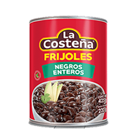 FRIJOLES NEGROS ENTEROS 425 GR