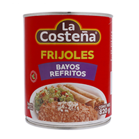FRIJOLES BAYOS REFRITOS 820 GR