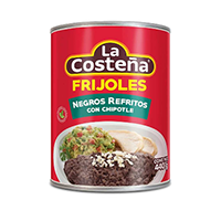 FRIJOLES NEGROS REFRITOS CON CHIPOTLE 440 GR