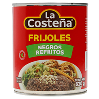 FRIJOLES NEGROS REFRITOS 820 GR